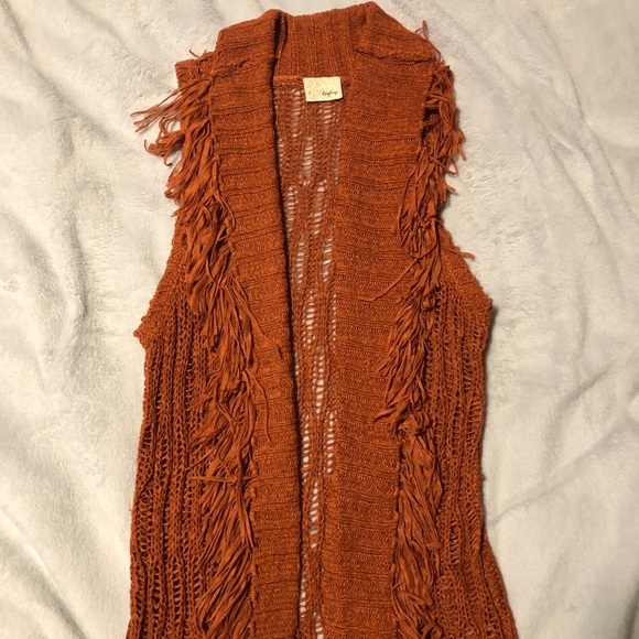 Daytrip Jackets & Blazers - Daytrip fringe vest